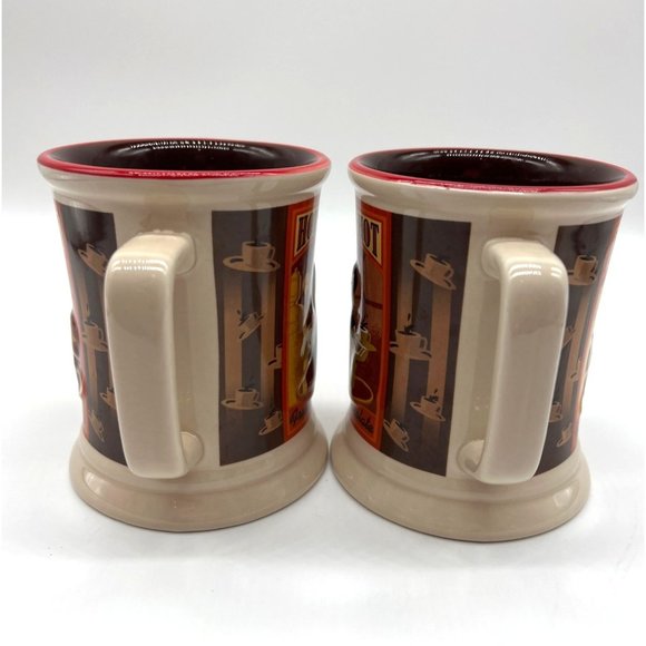 Christmas Polar Express 3D Style Mugs Hot Chocolate set of 2 - Picture 6 of 10